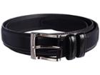Florsheim Big And Tall Pebble Grain Leather Belt (black) Men's Belts
