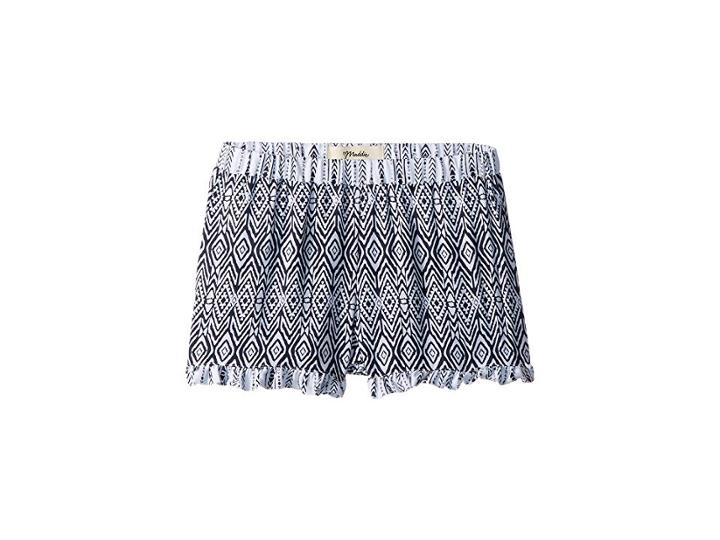 Maddie By Maddie Ziegler Printed Shorts (big Kids) (navy/white) Girl's Shorts