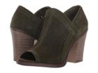 Dirty Laundry Aida Split Suede (olive) Women's Shoes