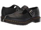 Dr. Martens Polley Emboss Core (black Floral Emboss) Women's Maryjane Shoes