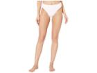 Roxy Color My Life Moderate High Leg Swimsuit Bottoms (bright White) Women's Swimwear