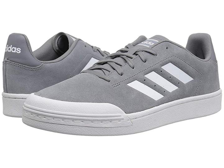 Adidas Court 70s (grey/white/white) Men's Skate Shoes