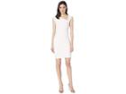 Alexia Admor Drop Shoulder Ruched Sheath Dress (off-white) Women's Dress