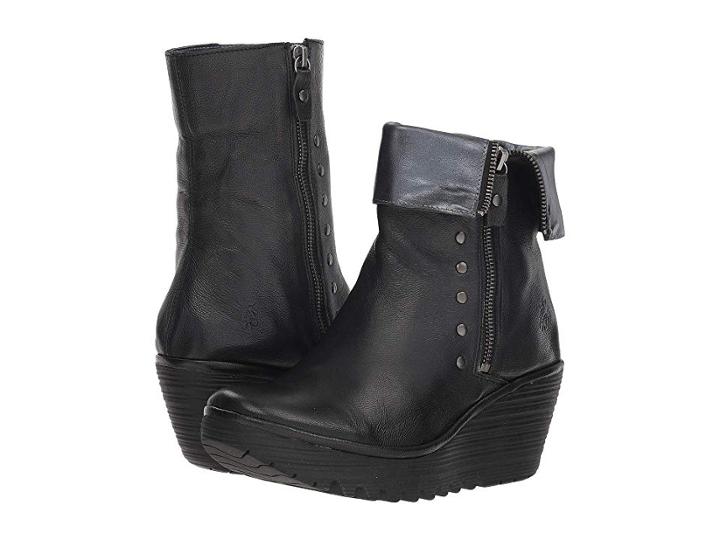 Fly London Yemi902fly (black/graphite Mousse/kelpie) Women's Shoes