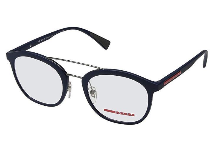 Prada 0ps 02hv (blue Rubber) Fashion Sunglasses