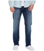 Mavi Jeans Myles Mid-rise Straight Leg In Dark Used Williamsburg (dark Used Williamsburg) Men's Jeans