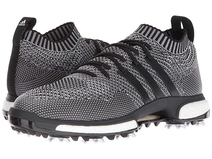 Adidas Golf Tour360 Knit (core Black/grey Three/footwear White) Men's Golf Shoes