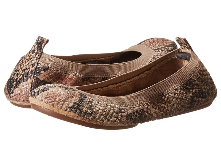 Yosi Samra Samara Serpent (beige) Women's Plain Toe Shoes