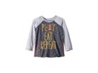 Mud Pie Play Eat Repeat Long Sleeve Raglan T-shirt (infant/toddler) (blue) Boy's T Shirt