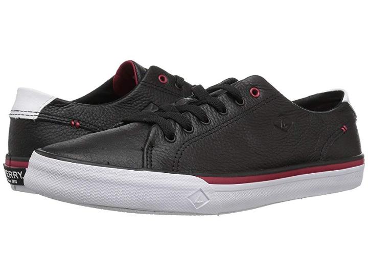 Sperry Striper Ii Ltt Nautical (black) Men's Lace Up Casual Shoes