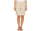 Nydj Petite Petite Bermuda Linen Shorts (feather) Women's Shorts