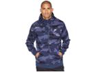 Nike Nsw Club Camo Hoodie Full Zip Bb (midnight Navy/midnight Navy/white) Men's Sweatshirt