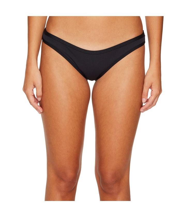 L*space Ridin' High Cosmo Bottom (black) Women's Swimwear