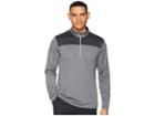 Adidas Golf Lightweight Upf 1/4 Zip Pullover (carbon Heather) Men's Clothing