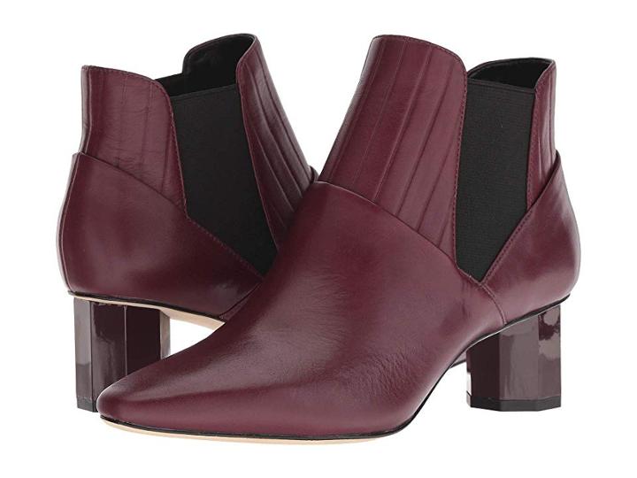 Donald J Pliner Fate (plum Baby Calf) Women's Dress Boots