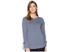 Nic+zoe Essence Top (bluestone) Women's Clothing