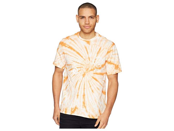 Converse Tie-dye Multi Graphic Tee (tangelo Multi) Men's T Shirt