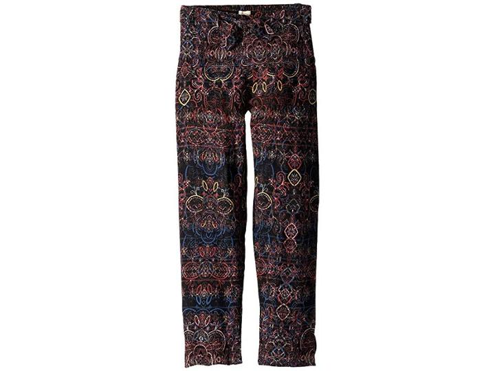 Roxy Kids Little Numbers Pants (big Kids) (true Black Nightlights) Girl's Casual Pants