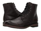Frye Bowery Lace-up (dark Brown Buffalo Leather) Men's Lace-up Boots