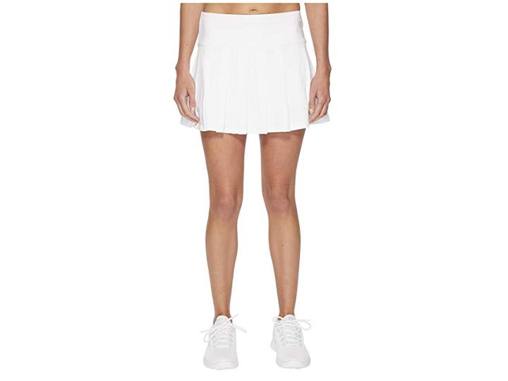 Eleven By Venus Williams Core 14 Flutter Skirt (white) Women's Skirt