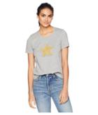 Romeo & Juliet Couture Star Motif T-shirt (heather Grey) Women's T Shirt