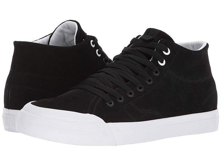 Dc Evan Smith Hi Zero (black/black/white) Men's Skate Shoes