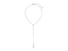 Rebecca Minkoff Pave Safety Pin Y-necklace (silver) Necklace