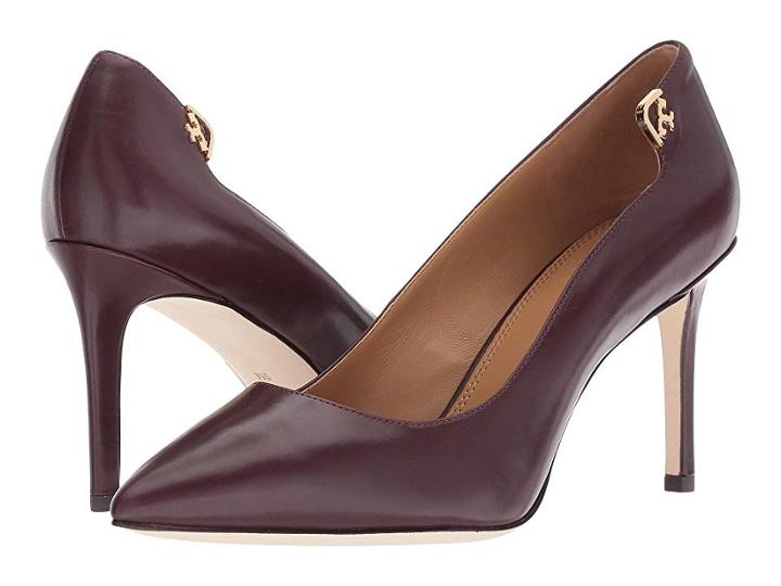 Tory Burch Elizabeth 85mm Pump (malbec) High Heels