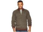 Mountain Khakis Crafted 1/4 Zip Sweater (coffee) Men's Sweater