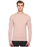Todd Snyder Long Sleeve Cashmere T-shirt Sweater (mauve) Men's T Shirt