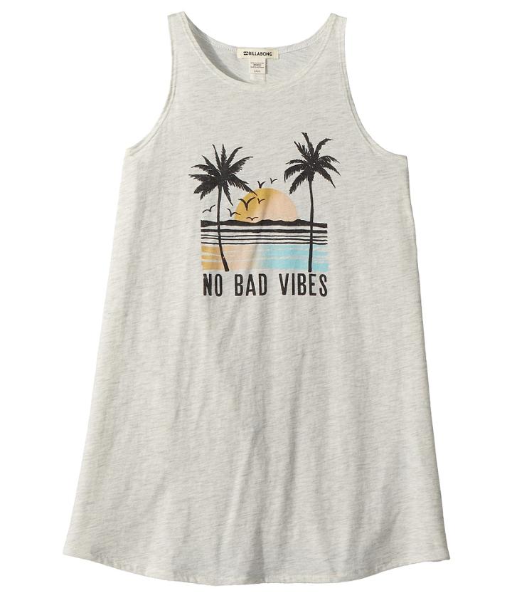 Billabong Kids Choose You Dress (little Kids/big Kids) (ice Athletic Grey) Girl's Dress