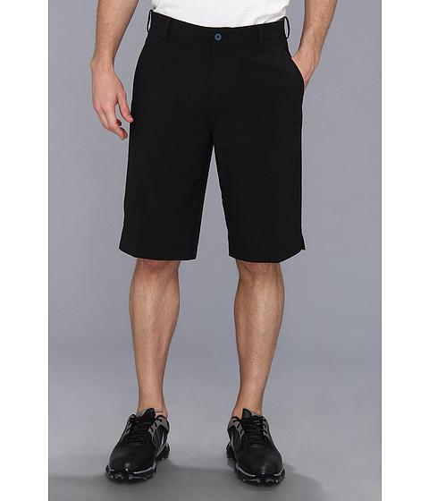 Nike Golf Tour Trajectory Tech Short (black/metallic Silver) Men's Shorts
