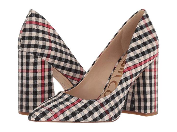 Sam Edelman Halton (neutral Multi Shepherds Plaid) Women's Shoes