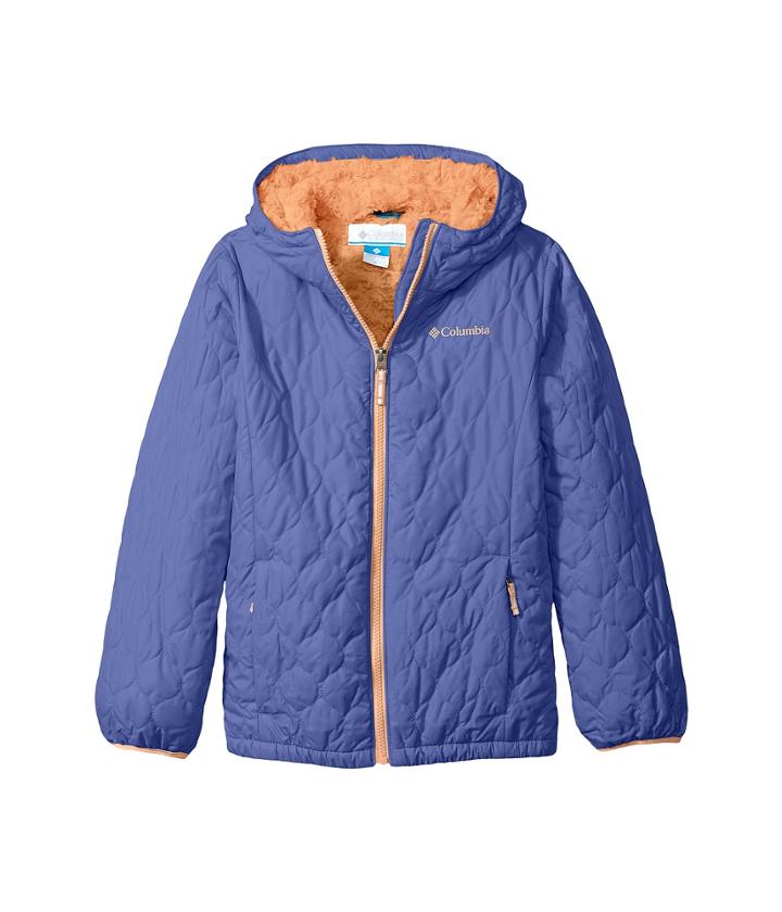 Columbia Kids Bella Plush Jacket (little Kids/big Kids) (eve/peach) Girl's Coat