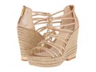 Isola Yara (gold Grid Metallic) Women's Wedge Shoes