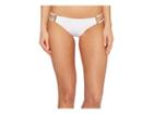 Trina Turk Indo Solids String Hipster Bikini Bottom (white) Women's Swimwear
