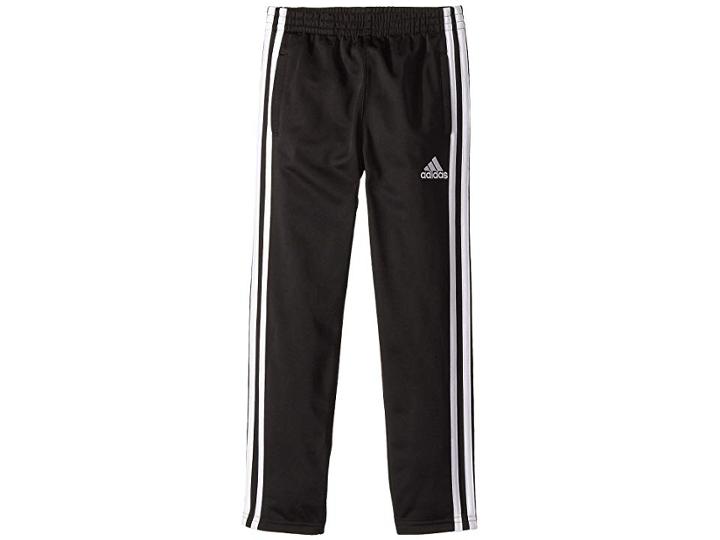 Adidas Kids Iconic Snap Pants (toddler/little Kids) (black) Boy's Casual Pants