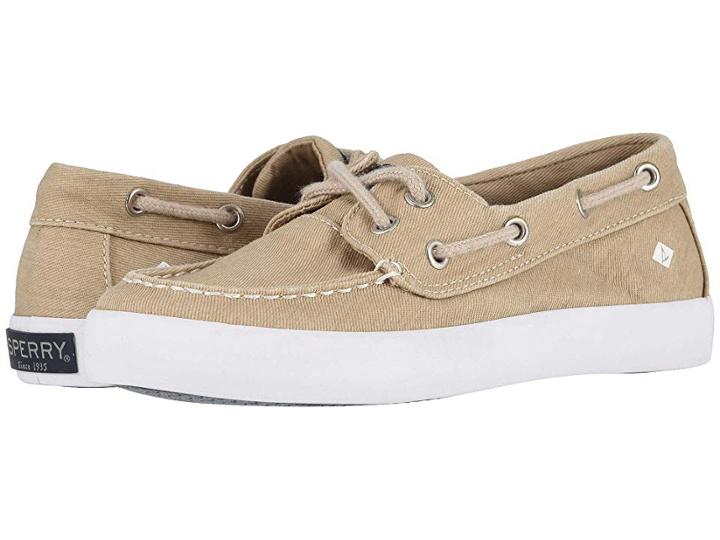 Sperry Kids Tuck (little Kid/big Kid) (saltwash Khaki) Boy's Shoes