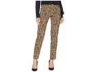 Krazy Larry Pull-on Ankle Pants (cheetah/animal) Women's Dress Pants
