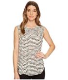 Nic+zoe Checked Out Tank Top (multi) Women's Sleeveless