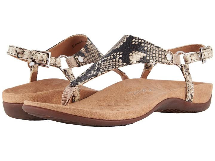 Vionic Kirra (natural Snake) Women's Sandals