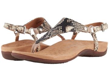 Vionic Kirra (natural Snake) Women's Sandals