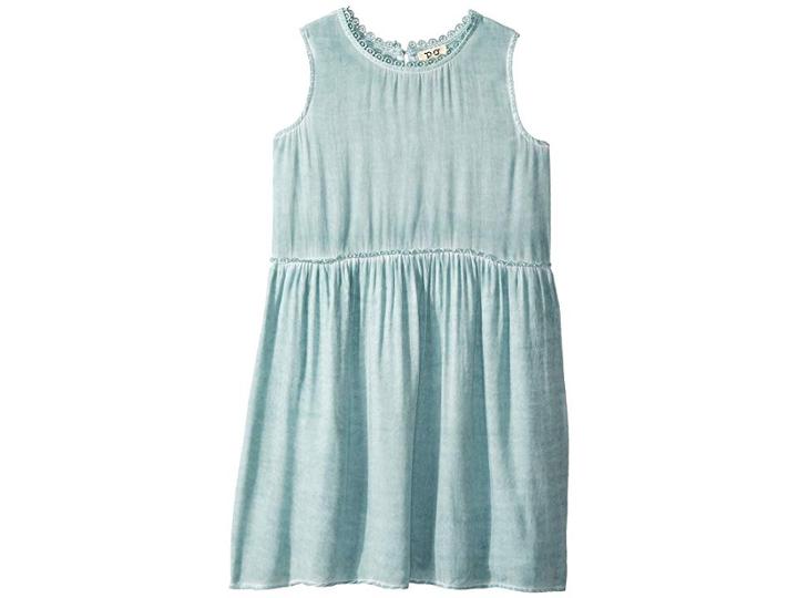 People's Project La Kids Celine Knit Dress (big Kids) (mint) Girl's Dress