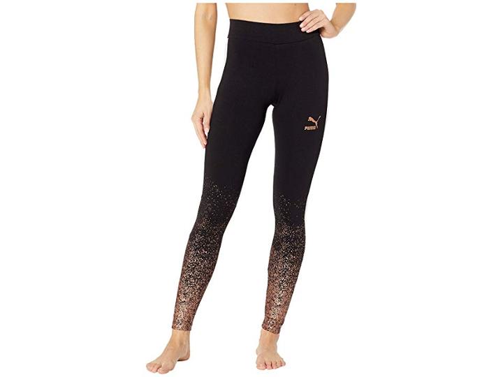 Puma Kiss Artica T7 Leggings (puma Black) Women's Casual Pants