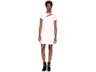 Versace Collection Abito Donna Tessuto Short Sleeve Dress (white) Women's Dress