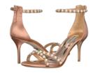 Badgley Mischka Hannah (dark Pink Satin) High Heels