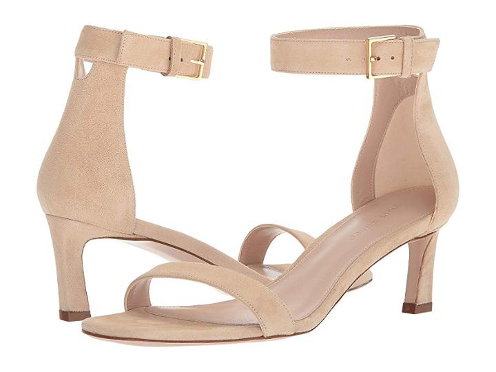Stuart Weitzman 45squarenudist (wheat Luxe Suede) Women's Shoes