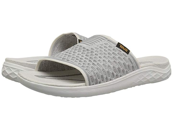 Teva Terra-float 2 Knit Slide (bright White) Men's Shoes