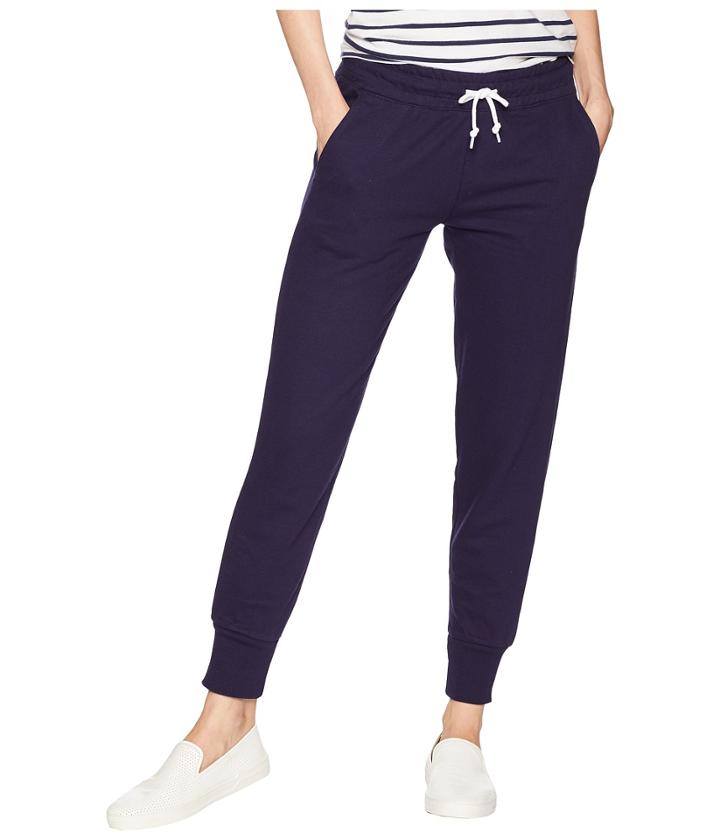 U.s. Polo Assn. Fleece Joggers (evening Blue) Women's Casual Pants
