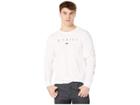 O'neill Spaced Out Long Sleeve Screen Tee (white) Men's T Shirt